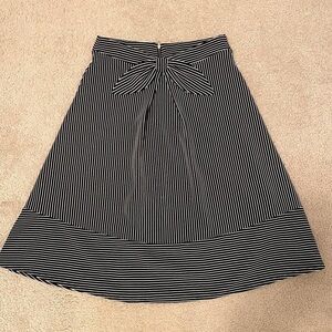 𝅺ALYA Striped Circle Skirt